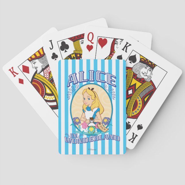 Alice in Wonderland - Frame Poker Cards (Back)