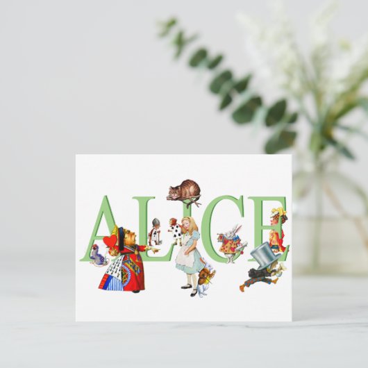 ALICE IN WONDERLAND & FRIENDS (Standing Front)