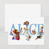 ALICE IN WONDERLAND & FRIENDS (Front/Back)