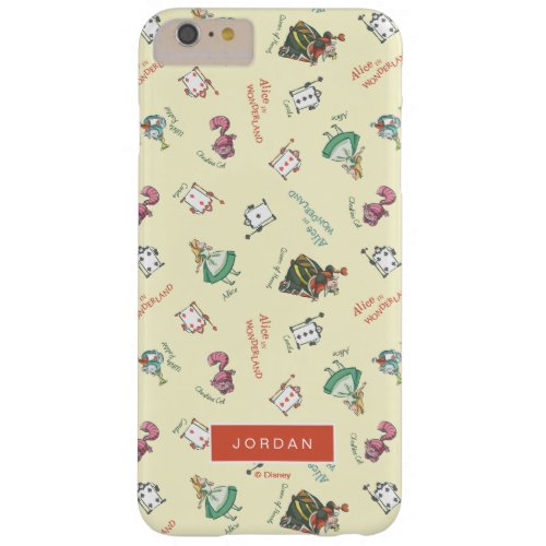 Alice In Wonderland  Friends  Add Your Name Barely There iPhone 6 Plus Case