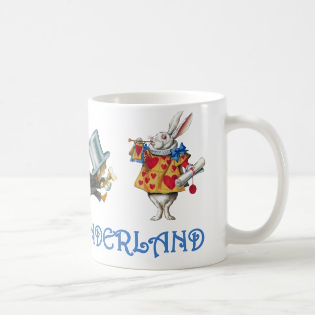 ALICE IN WONDERLAND & FRIENDS COFFEE MUG (Right)