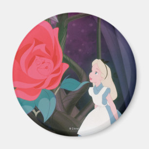 Alice in Wonderland Garden Flower Film Still Magnet