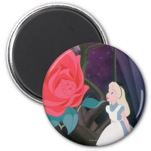 Alice in Wonderland Garden Flower Film Still Magnet