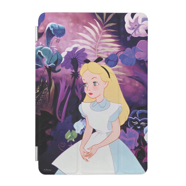 Alice in Wonderland Garden Flowers Film Still iPad Mini Cover (Front)