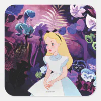 Singing Flowers Wonderland Teacup Sticker/ Alice in Wonderland Laptop  Stickers/ Disney Tea Cup Water Bottle Decal Decor Sticker 