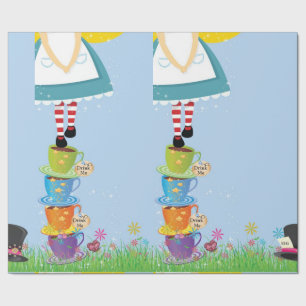 Alice in Wonderland Gift Wrap