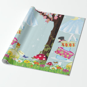 Alice in Wonderland Gift Wrap