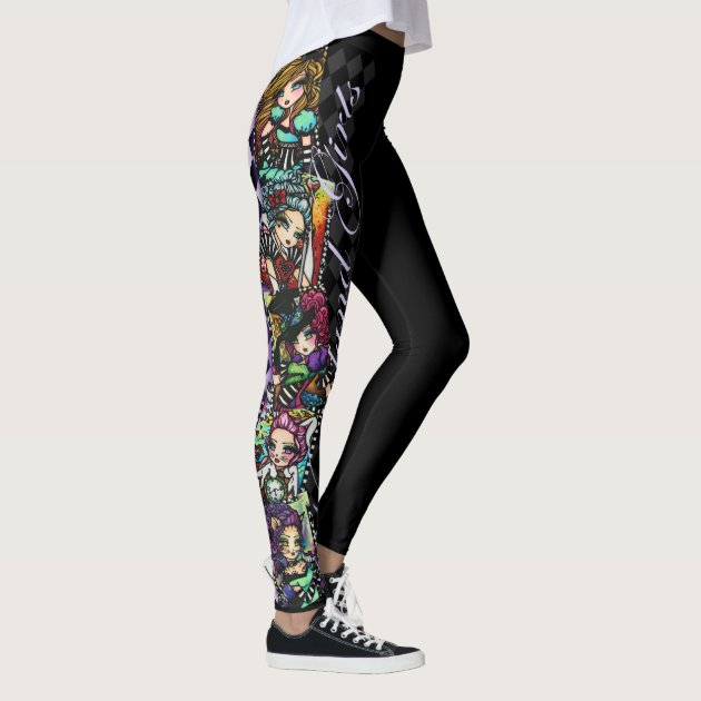 Spooky Halloween Cat Leggings: Women's Halloween Outfits | FIERCEPULSE