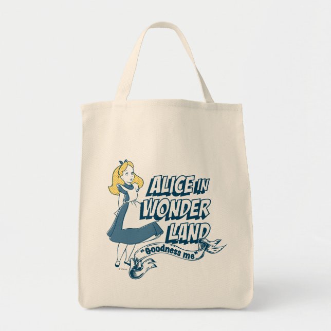 Alice in Wonderland - Goodness Me Tote Bag (Front)