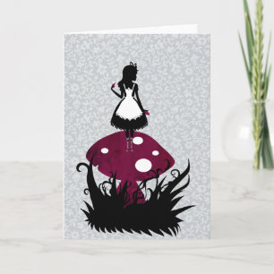 Alice in Wonderland Greeting Card