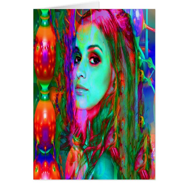 Alice in Wonderland Greeting Cards (Front)