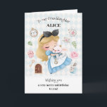 Alice in Wonderland Happy Unbirthday Greeting Card<br><div class="desc">Alice in Wonderland Happy Unbirthday Greeting Card. Perfect for kids,  this whimsical card brings joyful wishes and a sense of wonder to their birthday celebration. Make their day unforgettable!</div>