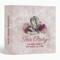 Alice in Wonderland Hatter Tea Party Photo Album