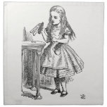 Alice in Wonderland, Holding the &quot;Drink Me&quot; Bottle Cloth Napkin