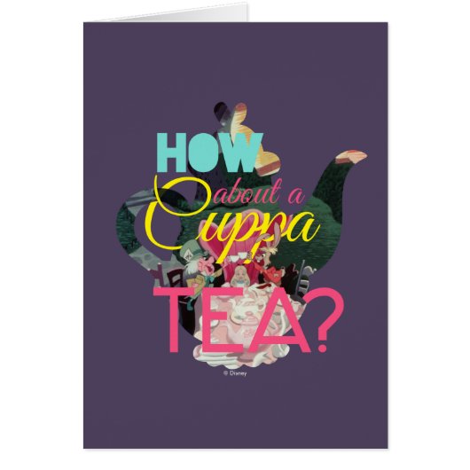 Alice In Wonderland | How About A Cuppa Tea? (Front)