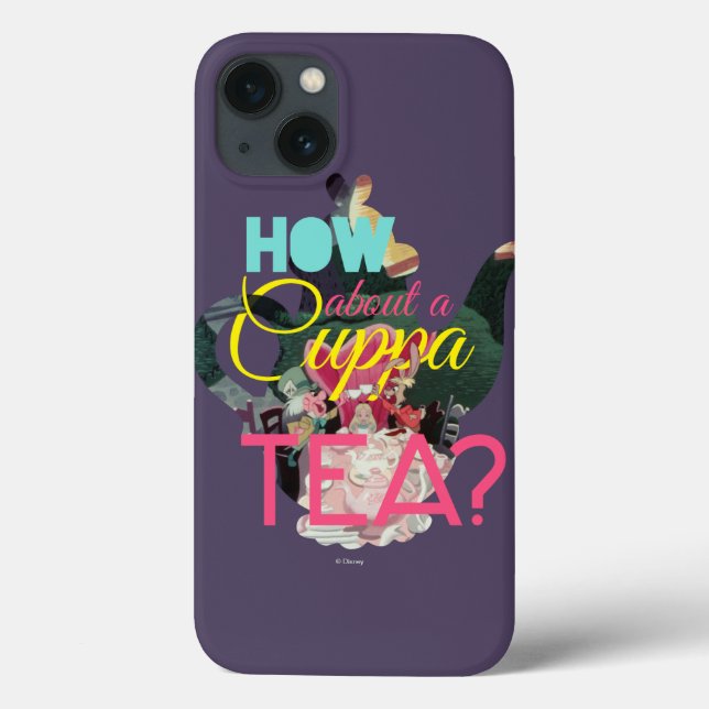 Alice In Wonderland | How About A Cuppa Tea? Case-Mate iPhone Case (Back)