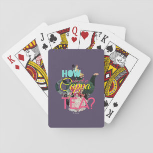 Alice In Wonderland   How About A Cuppa Tea? Playing Cards