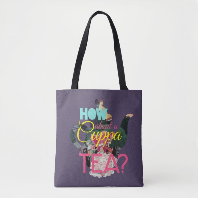 Alice In Wonderland | How About A Cuppa Tea? Tote Bag (Front)
