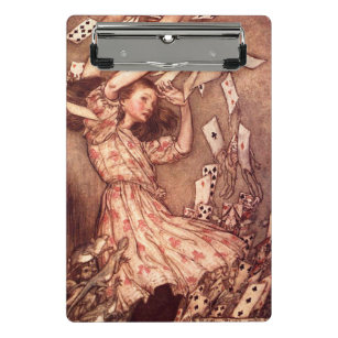 Alice in Wonderland Illustration Cards Mini Clipboard