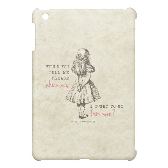 Alice in Wonderland iPad Mini Case
