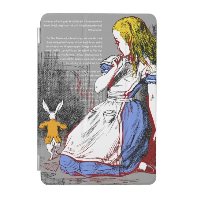 Alice in Wonderland iPad Mini Cover (Front)