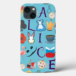 Alice in Wonderland iPhone 13 case design