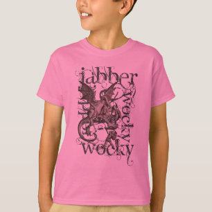 Alice In Wonderland Jabberwocky Grunge (Single) T-Shirt