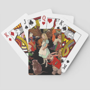 Alice in Wonderland , Jessie Willcox Smith Poker Cards