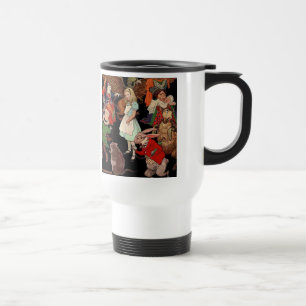 Alice in Wonderland , Jessie Willcox Smith Travel Mug