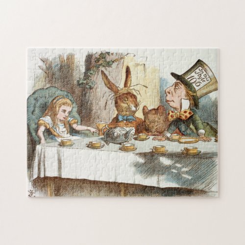 Alice In Wonderland  Jigsaw Puzzle