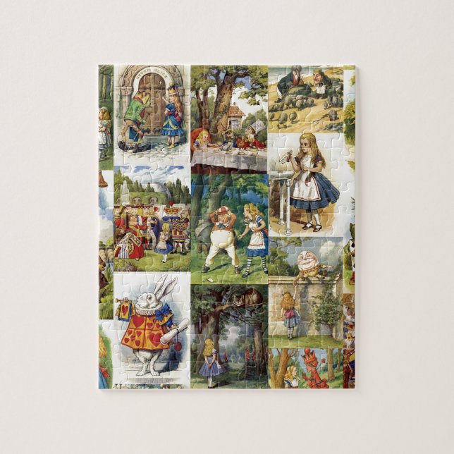 alice in wonderland jigsaw puzzle (Vertical)