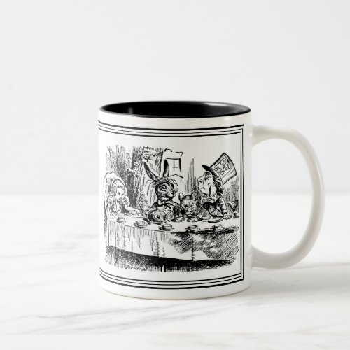 Alice in Wonderland John Tenniel Illustration Mug