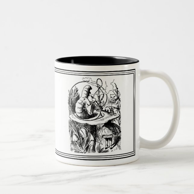 Alice in Wonderland John Tenniel Illustration Mug (Right)