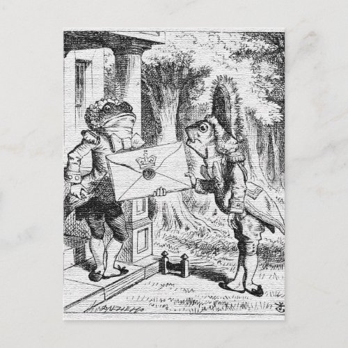 Alice in Wonderland John Tenniel Postcard