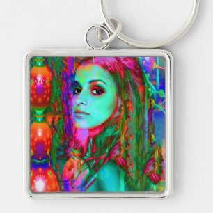 Alice in Wonderland Keychain