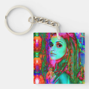 Alice in Wonderland Keychain