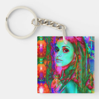 Alice in Wonderland Keychain