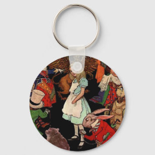 Alice in Wonderland Keychain