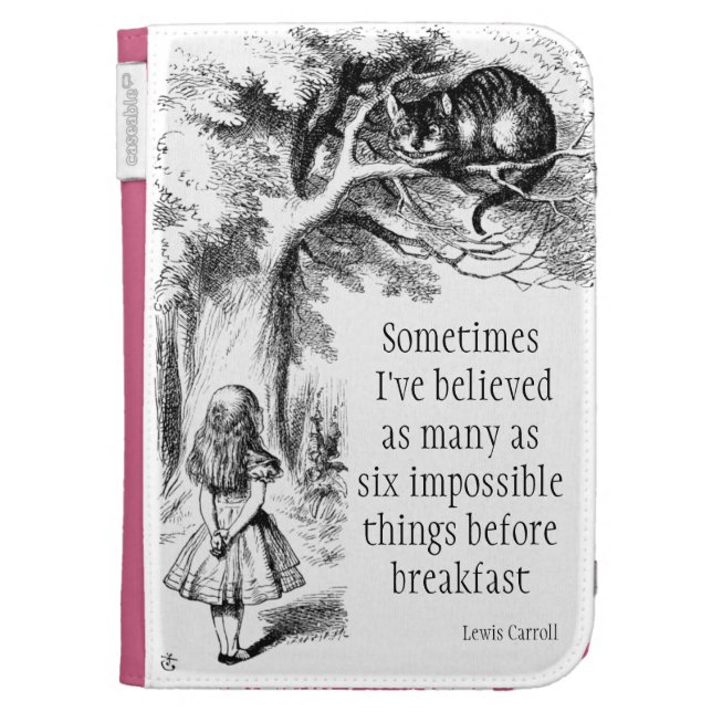 Alice in Wonderland Kindle Cover (Front)