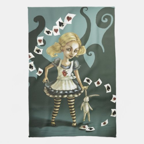 Alice in Wonderland Kitchen Towel