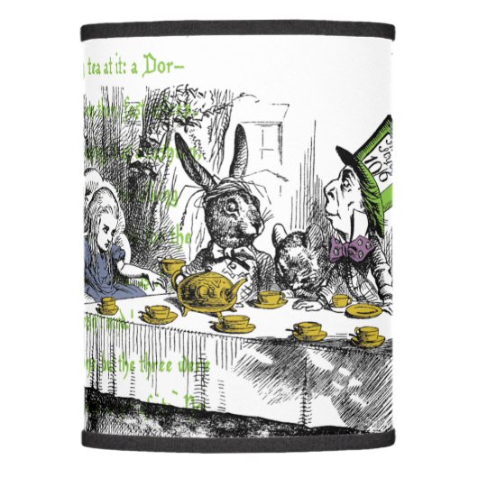 Alice in Wonderland Lamp Shade (Front)