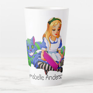 Alice in Wonderland Latte Mug