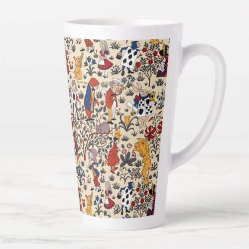 Alice in Wonderland Latte Mug