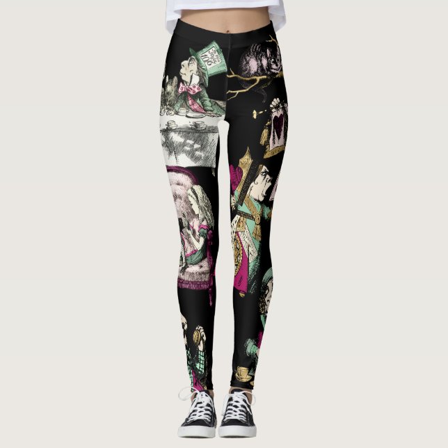 Alice in Wonderland Leggings (Front)