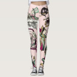Alice in Wonderland Leggings<br><div class="desc">Alice in Wonderland Leggings</div>