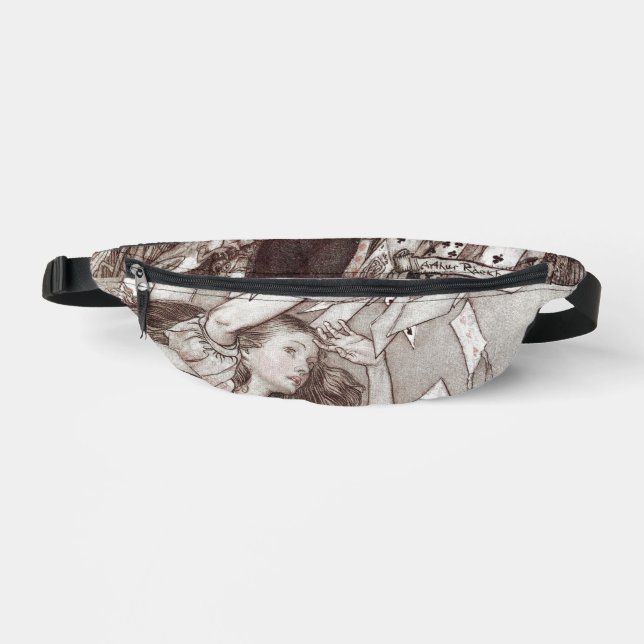 Alice In Wonderland Lewis Carroll Rackham Fanny Pack (Front)