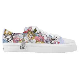 Alice in Wonderland Low-Top Sneakers