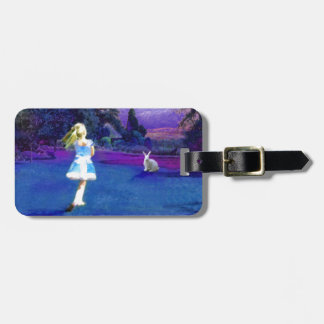 Alice in Wonderland Luggage Tag