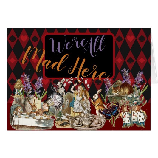 Alice in Wonderland Mad Cheshire Cat (Front Horizontal)