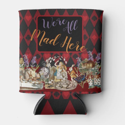Alice in Wonderland Mad Cheshire Cat Can Cooler